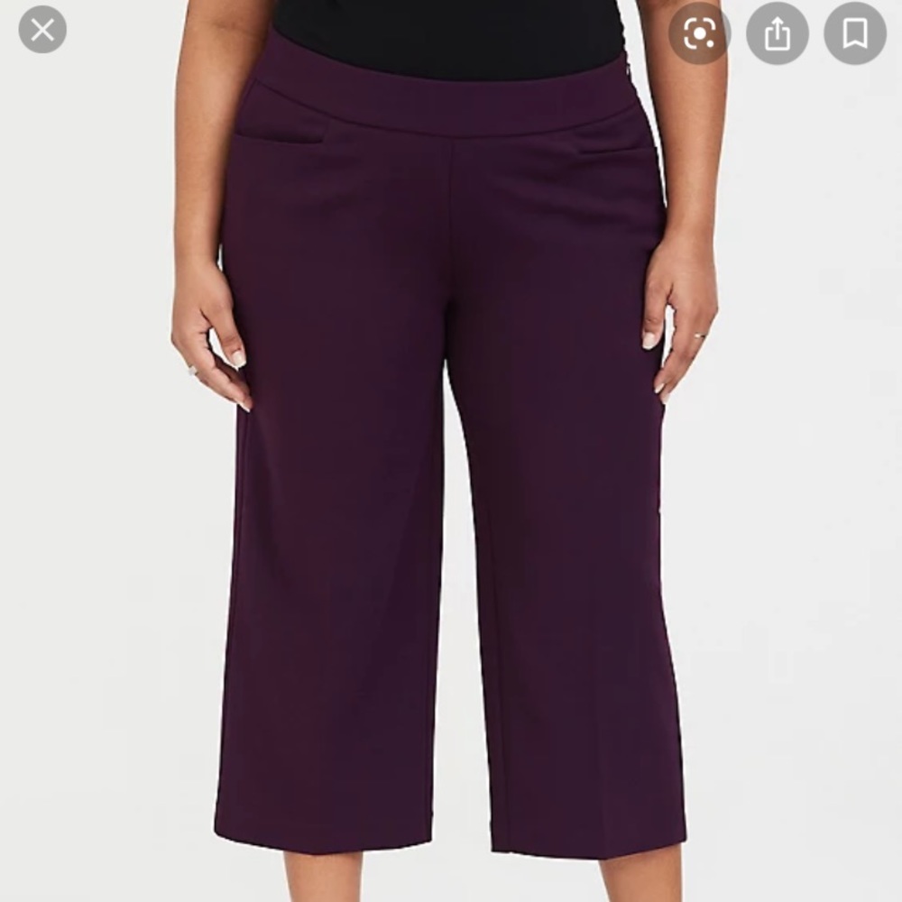 Torrid Cullotte Pant Size 24